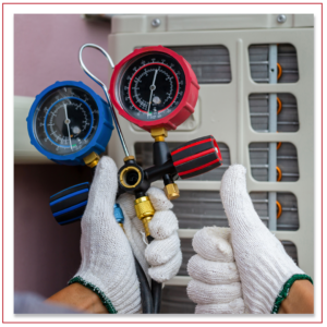 hvac technician giving the thumbs up